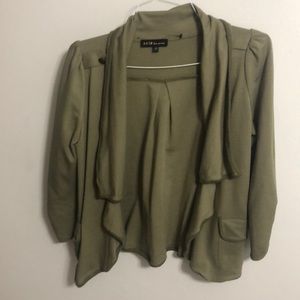 Army green light jacket
